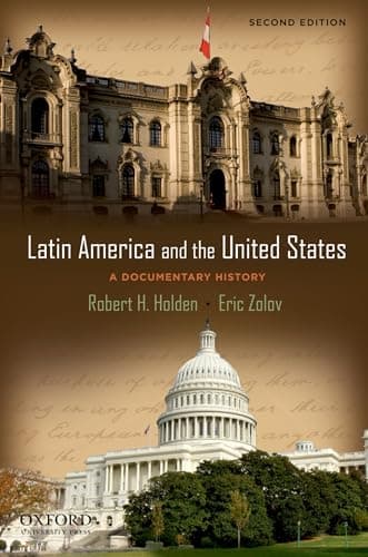 Book cover for Latin America and the United States: A Documentary History by Holden, Robert