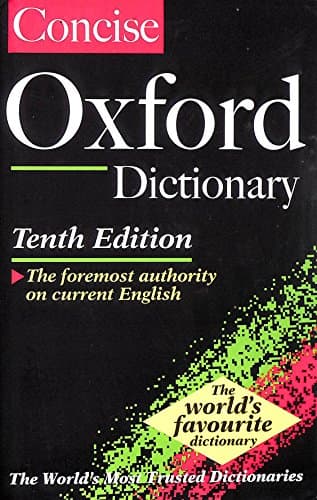 Book cover for Concise Oxford Dictionary 10Th Edition by Varios Autores