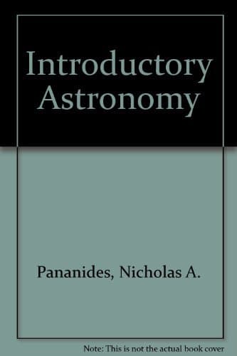 Book cover for Introductory Astronomy by Nicholas A. Pananides