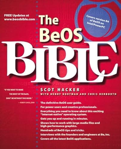 Book cover for BeOS Bible, The by Hacker, Scot