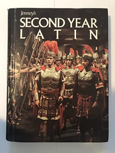 Book cover for Jenney's Second Year Latin by Charles Jenney