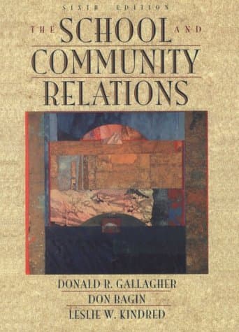Book cover for School and Community Relations, The by Gallagher, Donald R.