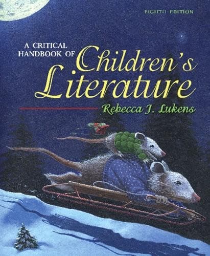 Book cover for A Critical Handbook of Children's Literature by Lukens, Rebecca J.