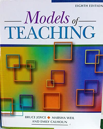 Book cover for Models of Teaching by Joyce, Bruce R.