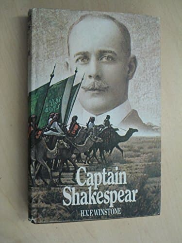 Book cover for Captain Shakespear: A portrait by H.V.F. Winstone