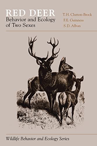Book cover for Red Deer: Behavior and Ecology of Two Sexes (Wildlife Behavior and Ecology series) by Clutton-Brock, T. H.