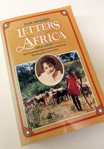 Book cover for Letters from Africa, 1914-1931 by Dinesen, Isak