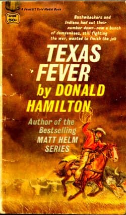 Book cover for Texas Fever by Donald Hamilton