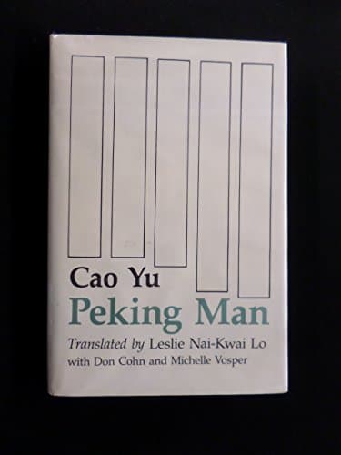 Book cover for Peking Man (UNESCO Collection of Representative Works. Chinese Series) by Cao, Yu