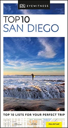 Book cover for DK Eyewitness Top 10 San Diego (Pocket Travel Guide) by DK Eyewitness