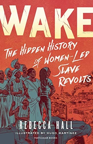 Book cover for Wake: The Hidden History of Women-Led Slave Revolts by Hall, Rebecca