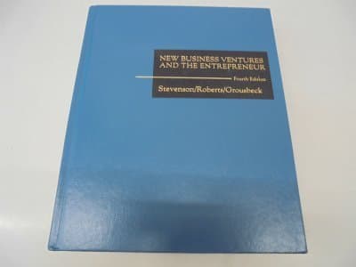Book cover for New Business Ventures and the Entrepreneur by howard-h-stevenson-michael-j-roberts