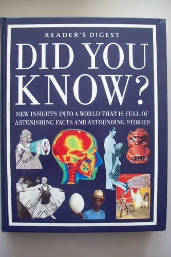 Book cover for Did You Know? by Editors of Reader's Digest