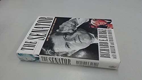 Book cover for The Senator by Burke, Richard E.