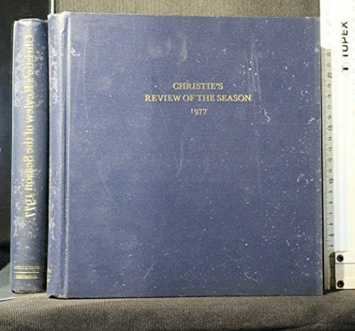 Book cover for Christies Review of the Season 1977 by Herbert, John