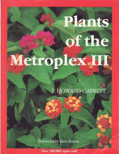 Book cover for Plants of the Metroplex III by Garrett, J. Howard