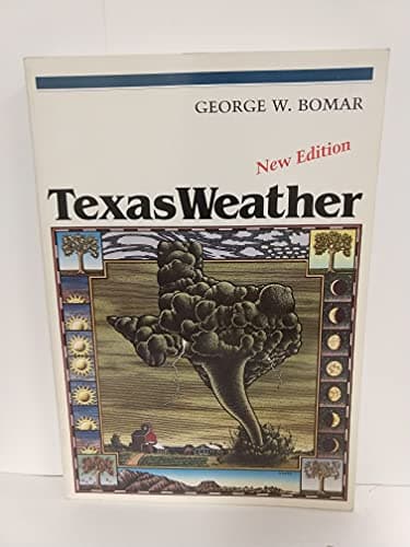 Book cover for Texas Weather by Bomar, George W.