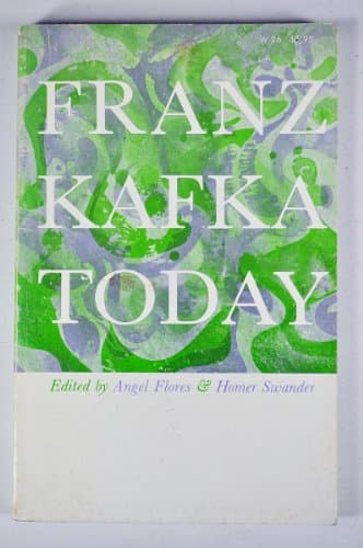 Book cover for Franz Kafka Today by Flores, Angel