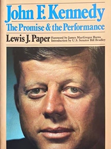 Book cover for John F. Kennedy by Paper, Lewis J.