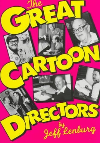 Book cover for The Great Cartoon Directors by Lenburg, Jeff