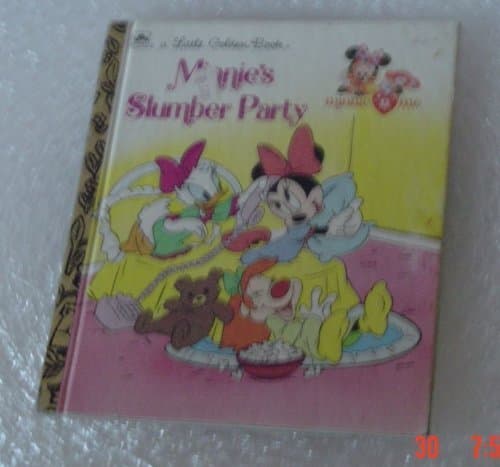 Book cover for MINNIE'S SLUMBER PARTY by West, Cindy