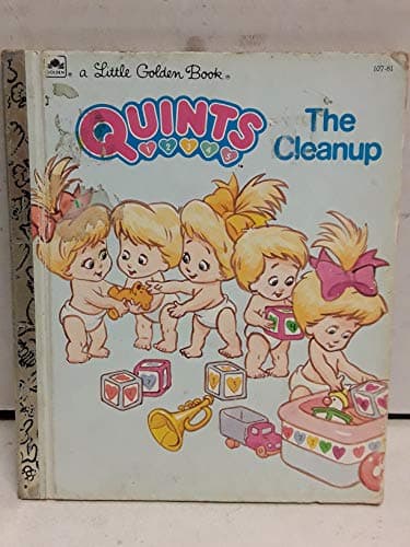 Book cover for The cleanup (A Little golden book) by McGuire, Leslie