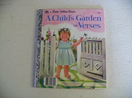 Book cover for A Child's Garden of Verses by Stevenson, Robert Louis