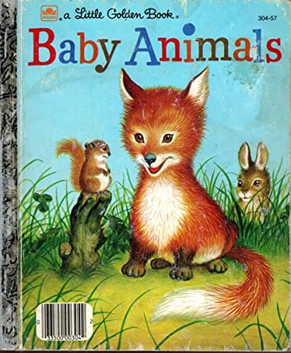 Book cover for Baby Animals (Little Golden Books) by Williams, Garth