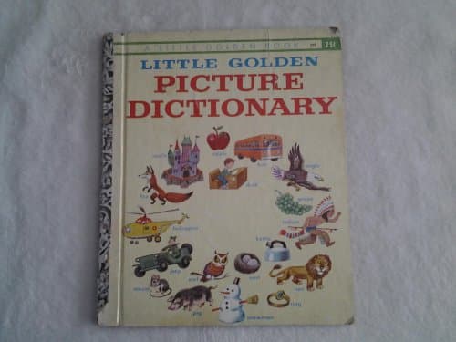 Book cover for Little Golden Picture Dictionary (Little Golden Book) by Golden Books