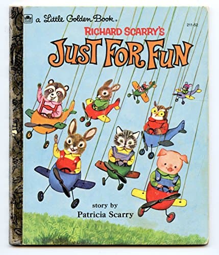 Book cover for Just for fun (A little golden book) by scarry, patricia