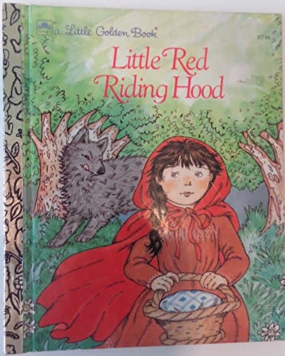Book cover for Little Red Riding Hood, Little Golden Book by Rebecca Heller