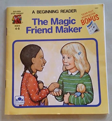 Book cover for The Magic Friend Maker (Beginning Readers) by Golden Books
