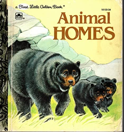Book cover for Animals Homes by E.K. Davis