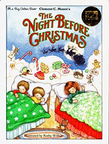 Book cover for The Night Before Christmas by Clement C. Moore