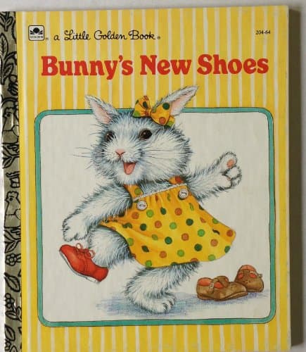 Book cover for Bunny's New Shoes by Stephanie Calmenson