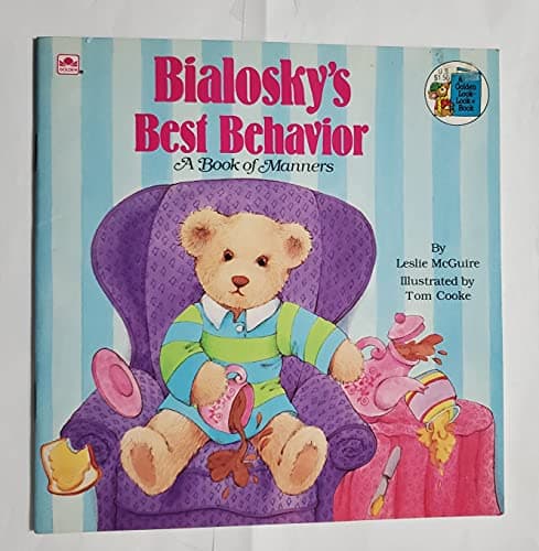 Book cover for Best Behavior (A Golden look-look book) by Golden Books