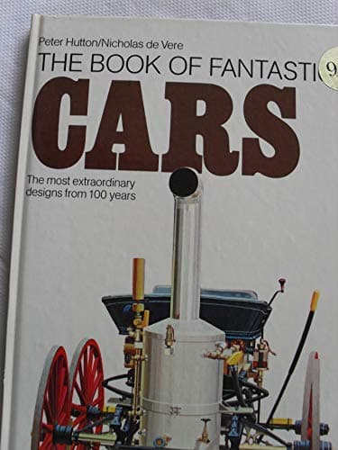 Book cover for Book of Fantastic Cars by Nicholas de Vere