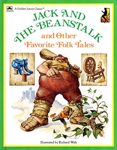 Book cover for Jack & The Beanstalk/Jr Lib by Golden Books