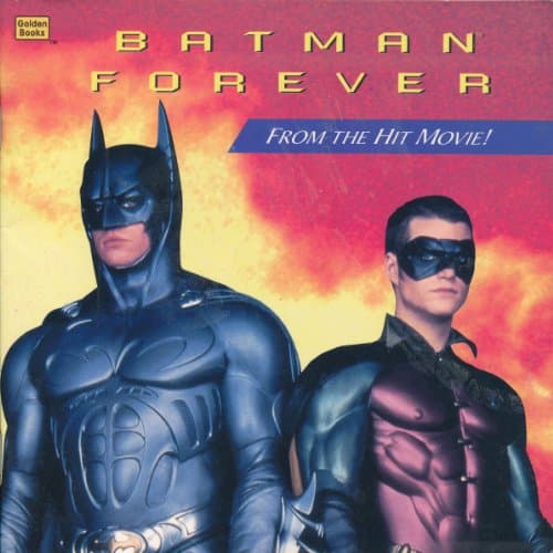 Book cover for Batman Forever (Golden Books) by Andrew Helfer