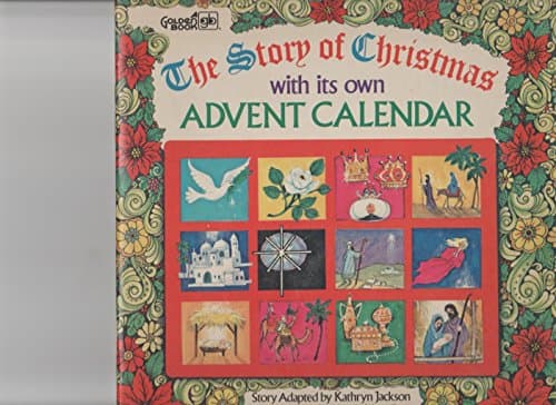 Book cover for Story of Christmas With Its Own Advent Calendar by Jackson, K.