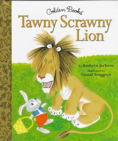 Book cover for Tawny Scrawny Lion by Jackson, Kathryn