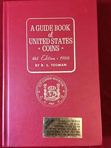 Book cover for A Guide Book of United States Coins, 1988, 41st Edition by yeoman-r-s