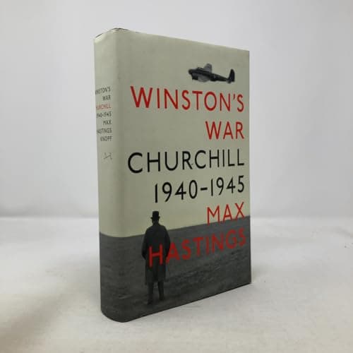 Book cover for Winston's War: Churchill, 1940-1945 by Hastings, Max