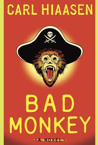 Book cover for Bad Monkey by Hiaasen, Carl