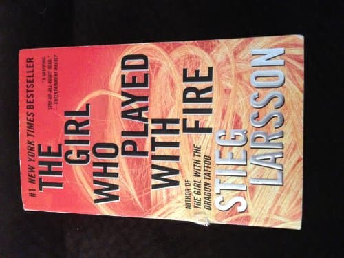 Book cover for The Girl Who Played with Fire (Millennium Trilogy, No 2) by Stieg Larsson
