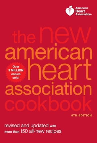 Book cover for The New American Heart Association Cookbook, 8th Edition: Revised and Updated with More Than 150 All-New Recipes by American Heart Association