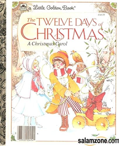 Book cover for The Twelve Days of Christmas (Little Golden Readers) by Eagle, Mike