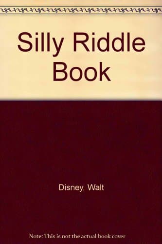 Book cover for Silly Riddle Book by Walt Disney Company