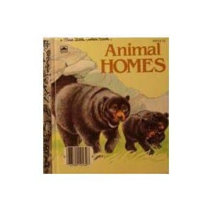 Book cover for Animal homes (A First little golden book) by Edith Kunhardt
