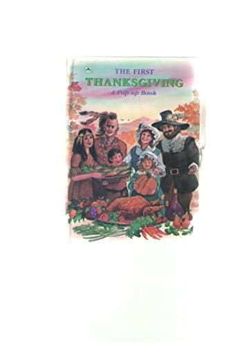 Book cover for The First Thanksgiving (Miniature Pop-ups Ser.) by Sauber, Rob
